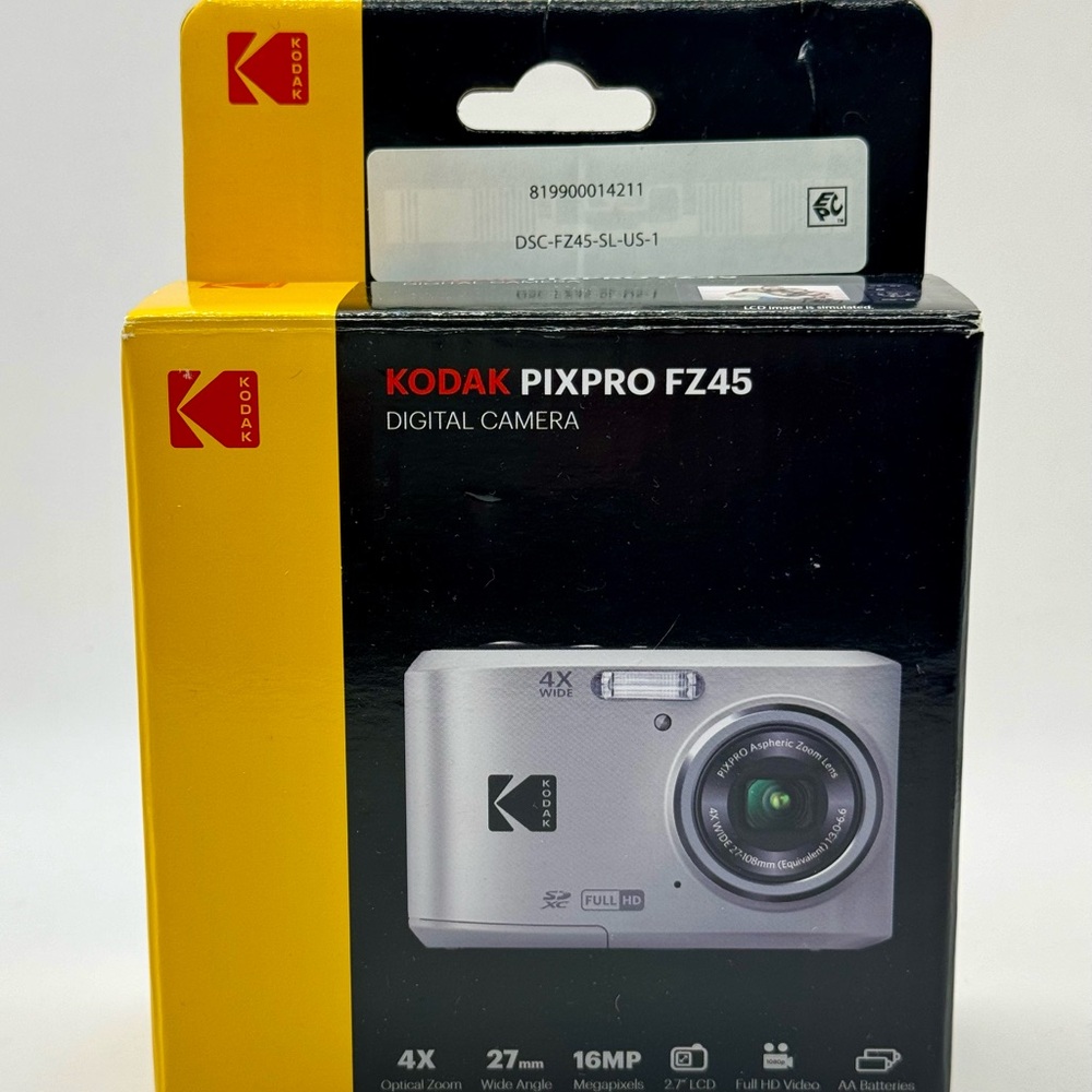 Kodak PIXPRO FZ45 Digital Camera - Silver